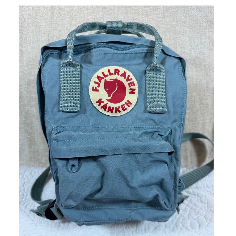Fjallraven Unisex Blue Kanken Mini Backpack School Travel Outdoor Daypack Bag